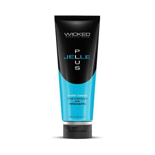 Wicked Jelle Plus Anal Lubricant with Relaxants 8 oz.-0